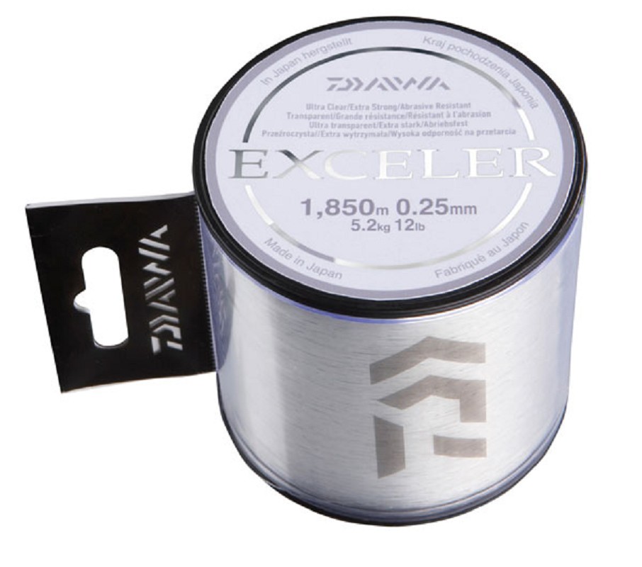 DAIWA Exceler 0,31mm 7,2kg 1210m, monofile Angelschnur, mono line