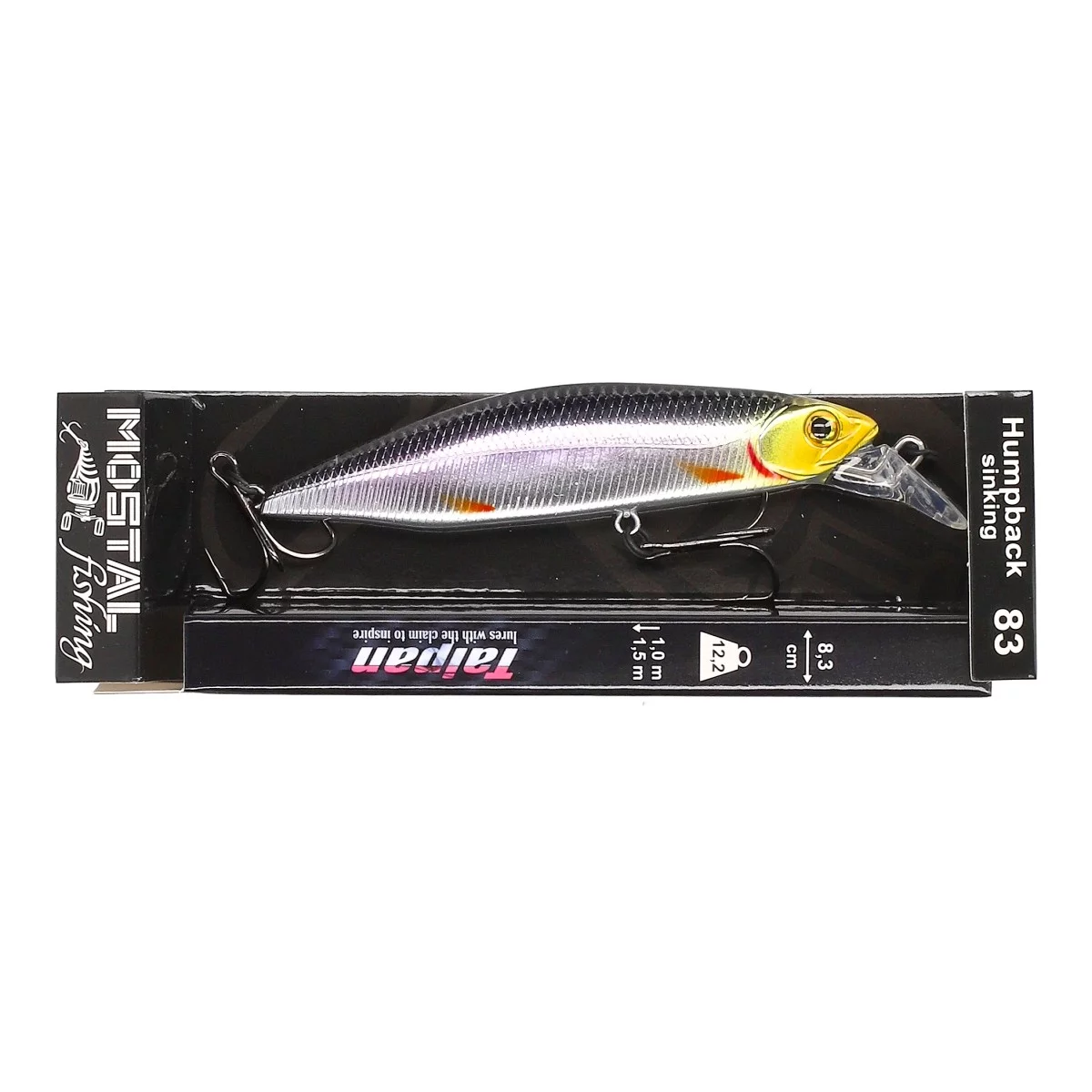 TAIPAN Humpback Natural Shad 83mm