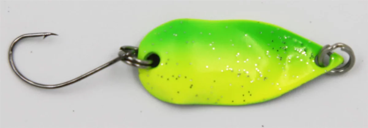 green yellow glitter