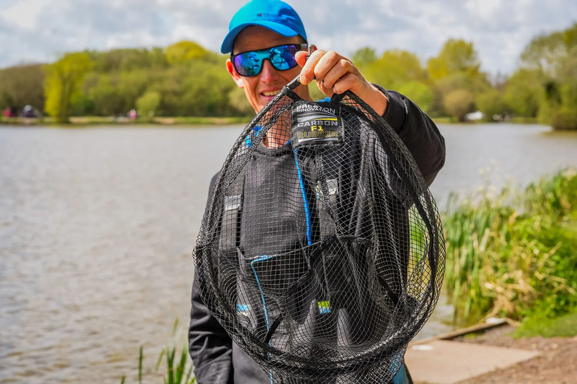 PRESTON Carbon F1 Latex Landing Net 18" weitere Ansicht