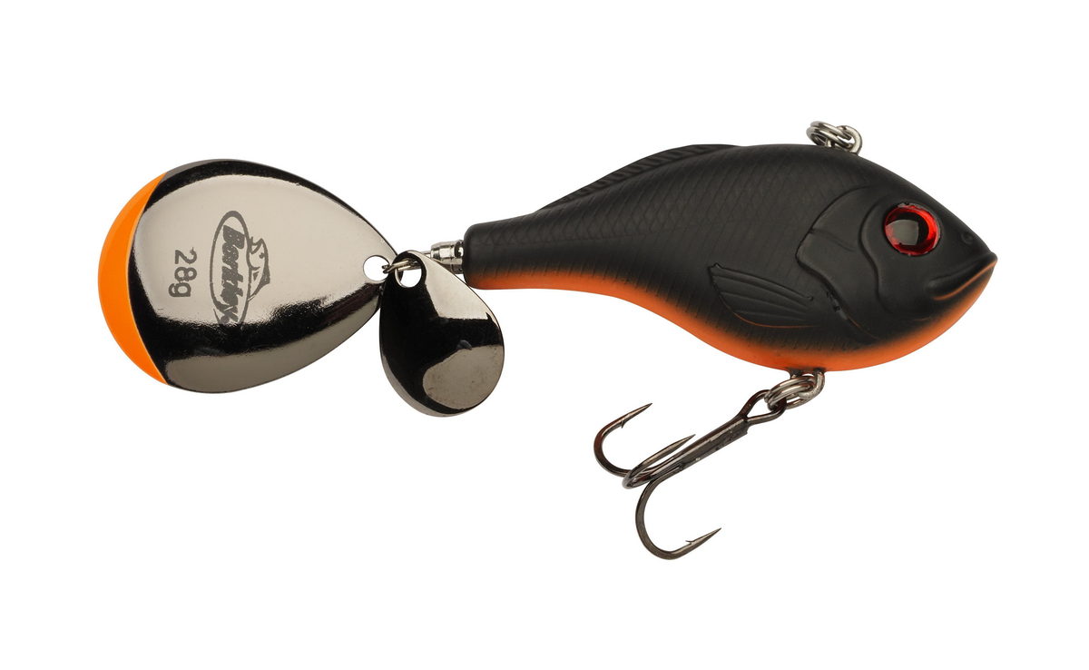 BERKLEY Pulse Spintail XL 8cm/18g Black Orange BERKLEY Pulse Spintail XL 8cm/18g Black Orange