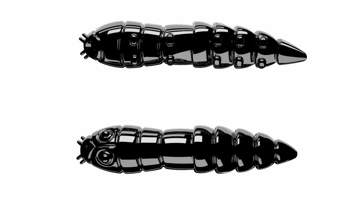 LIBRA LURES Kukolka 27 Cheese 040-black 15st, Forellenköder, schwimmend und aromatisiert