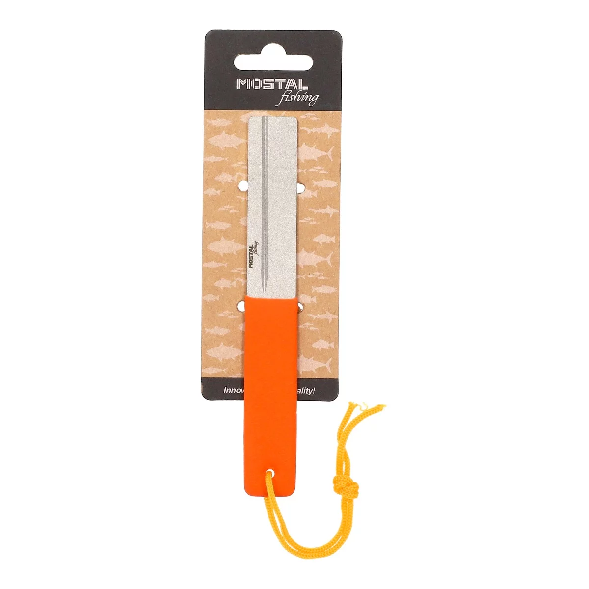 MOSTAL Diamant Grooved Hook File 155 x 21 x 2mm