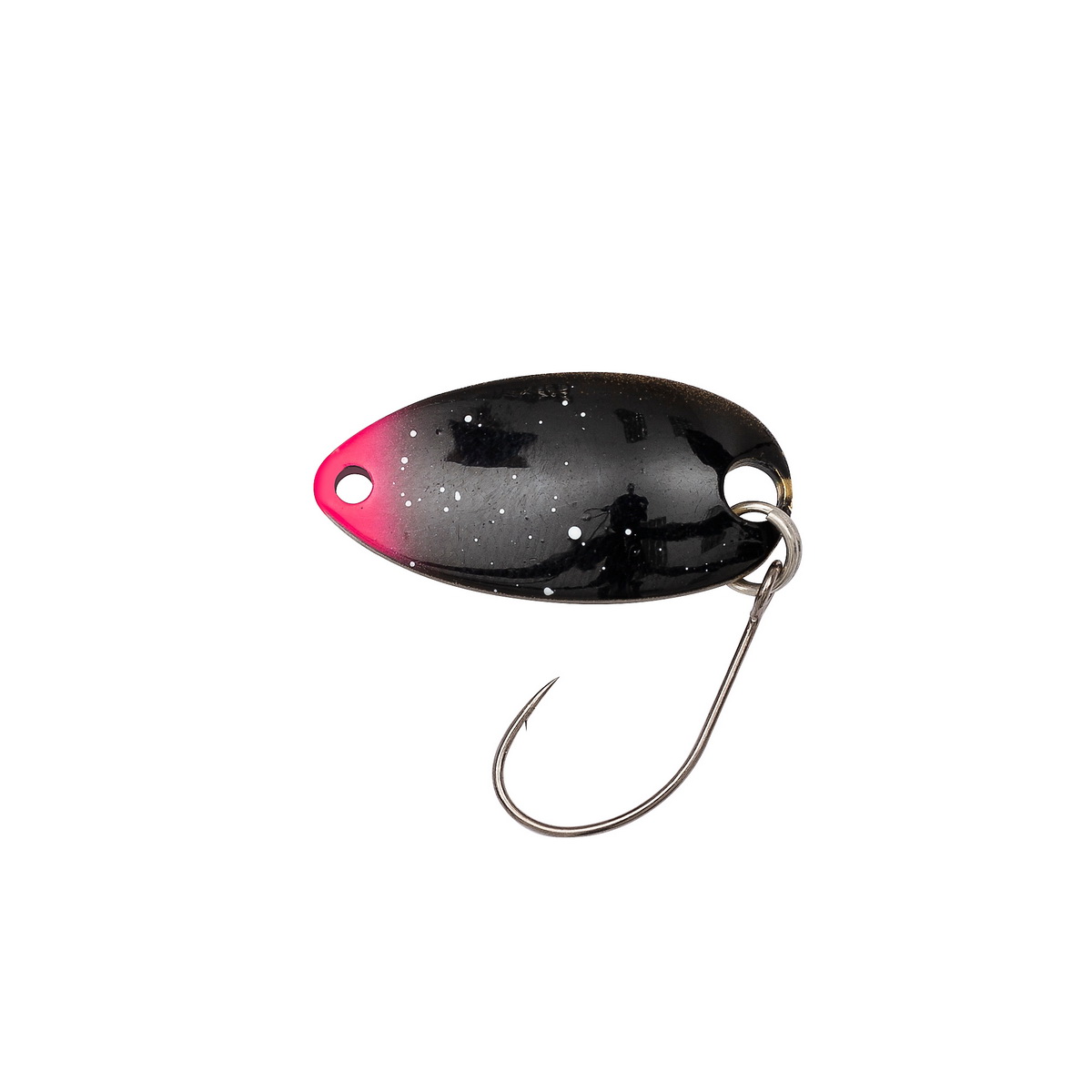 BERKLEY AGS Roru Edge Stripe Gold / Fuchsia Gold 2,5g Blinker Spoon — Fuschia Tip/Black/Pink Sp 3.50