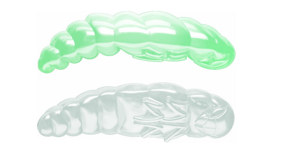 LIBRA LURES Largo 35 Cheese 040-black 10st, Forellenköder, schwimmend und aromatisiert — 3.00 Glow UV Green Krill