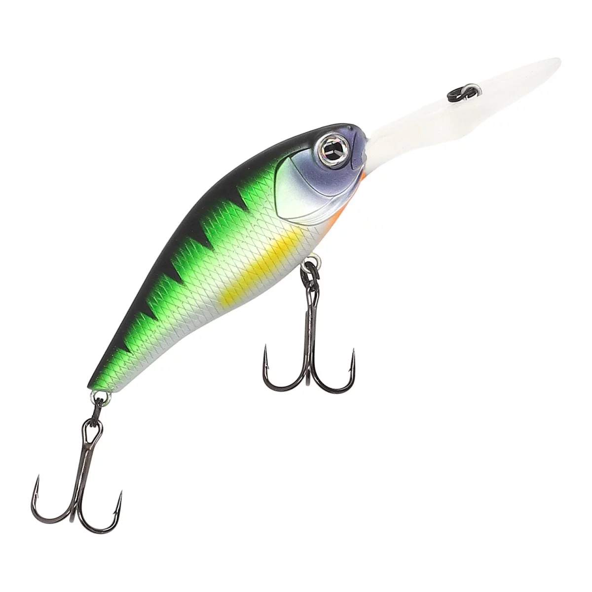 TAIPAN Diving Shad Green Perch 62mm