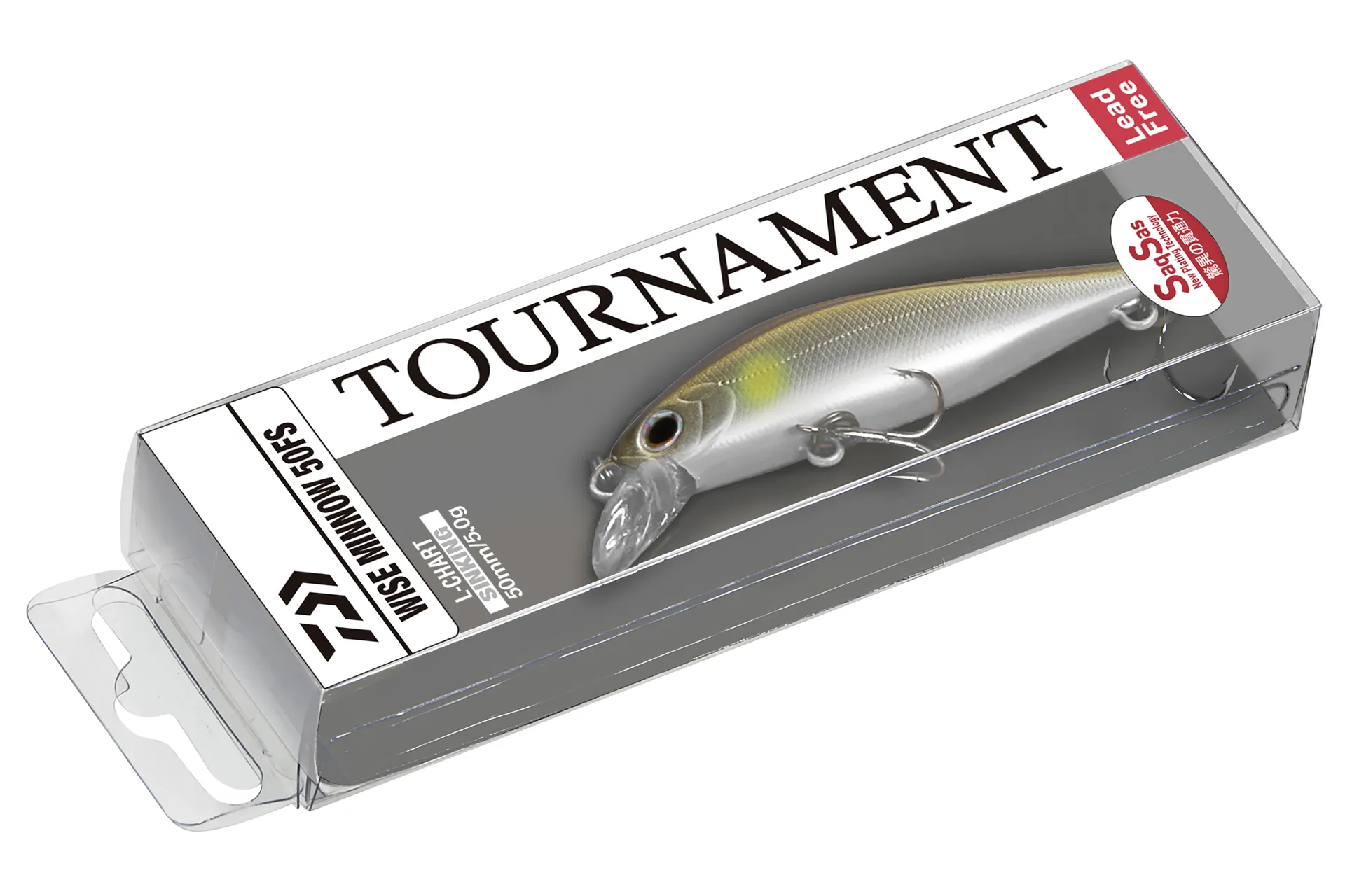 Daiwa Tournament Wise Minnow 50FS Wobbler Ansicht 4