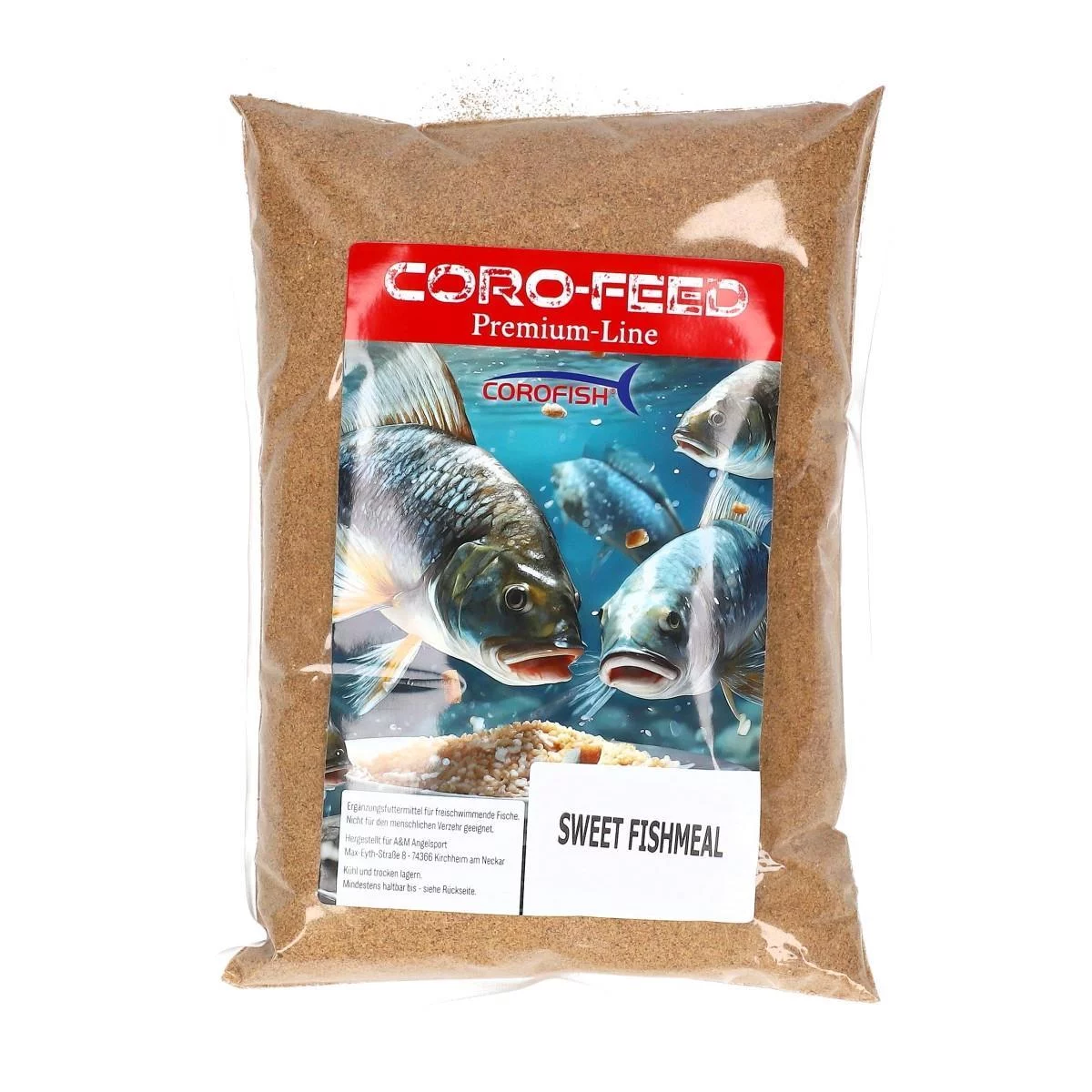 COROFISH Grundfutter Feed Premium Line Method Feeder Angelfu