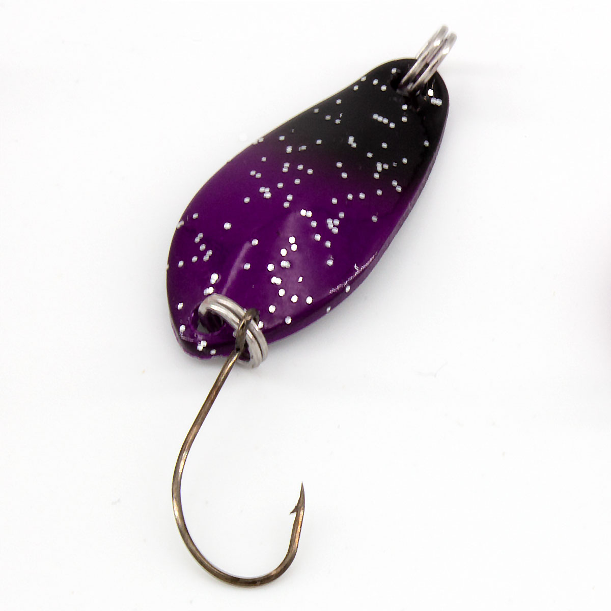 purple black glitter