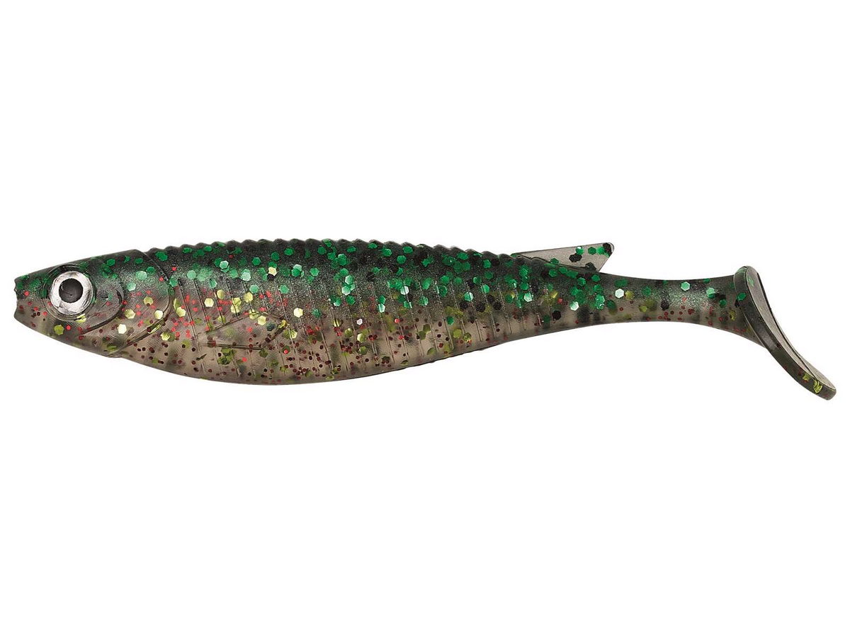 KINETIC Smolty 100mm 8g Green Beam 1st Gummifische Softbaits