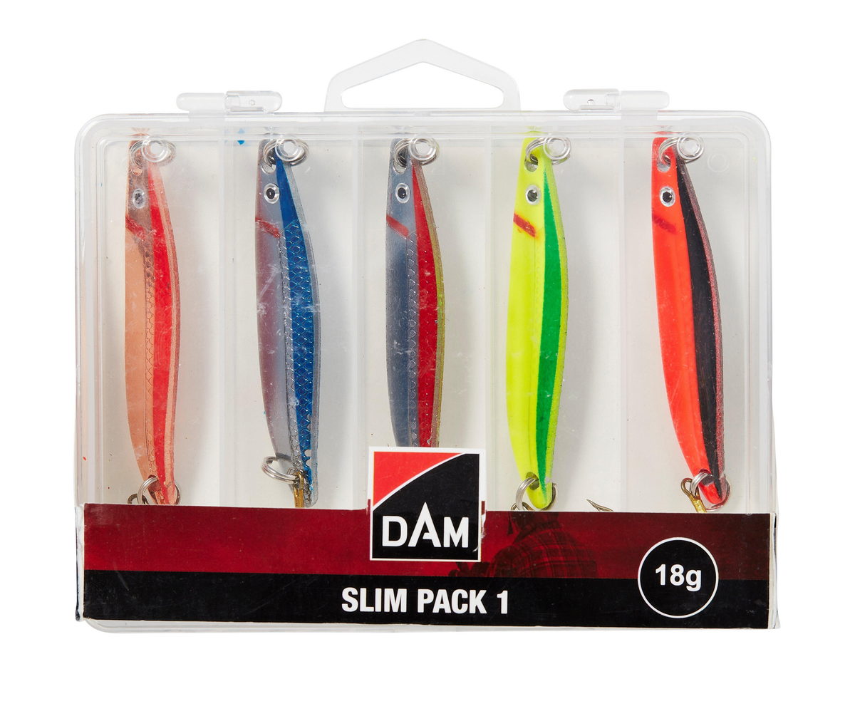 DAM Slim Pack Box 18g Assorted 18g DAM Slim Pack Box 18g Assorted 18g