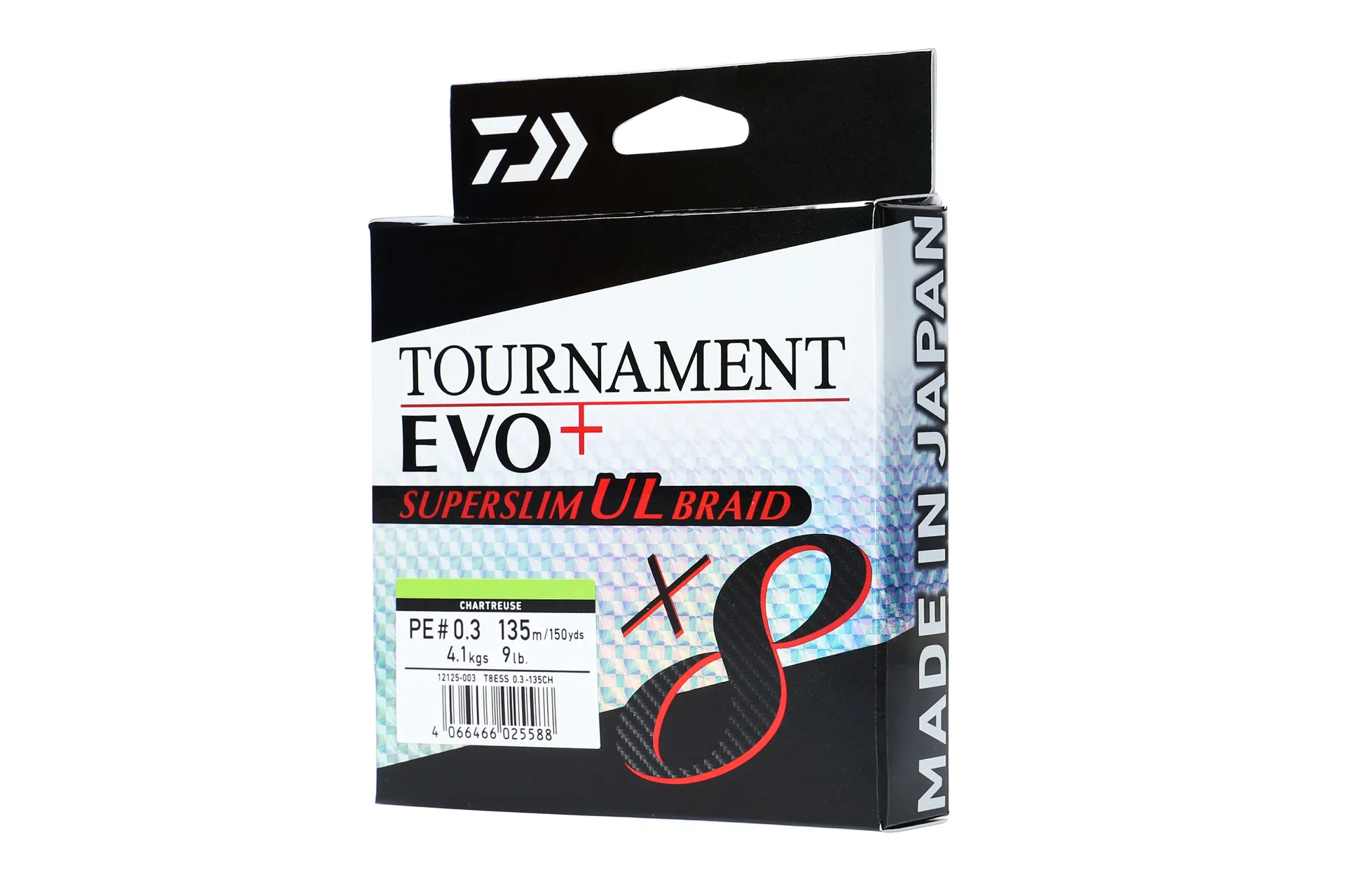 Daiwa Tournament X8 Braid EVO+ SUPERSLIM UL Geflochtene Schnur Ansicht 2