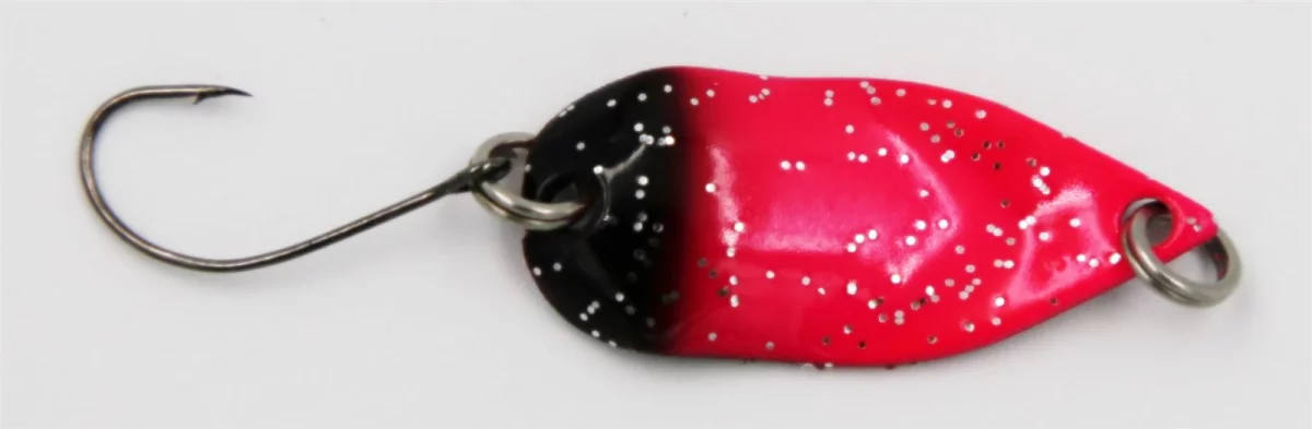 pink black glitter