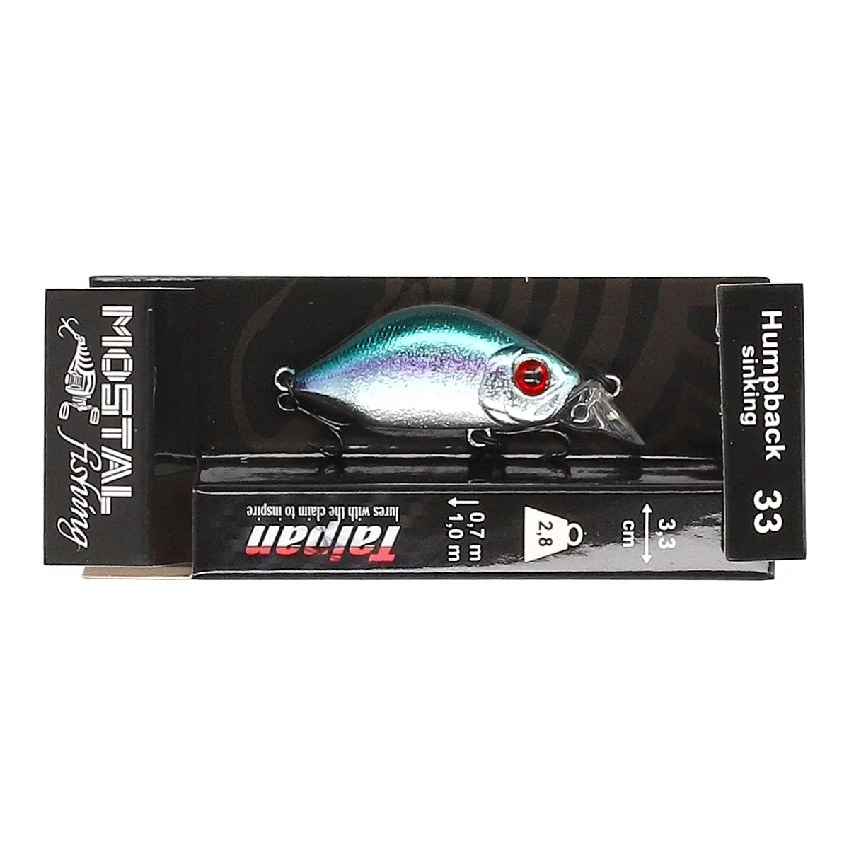 TAIPAN Humpback Rainbow Trout 33mm