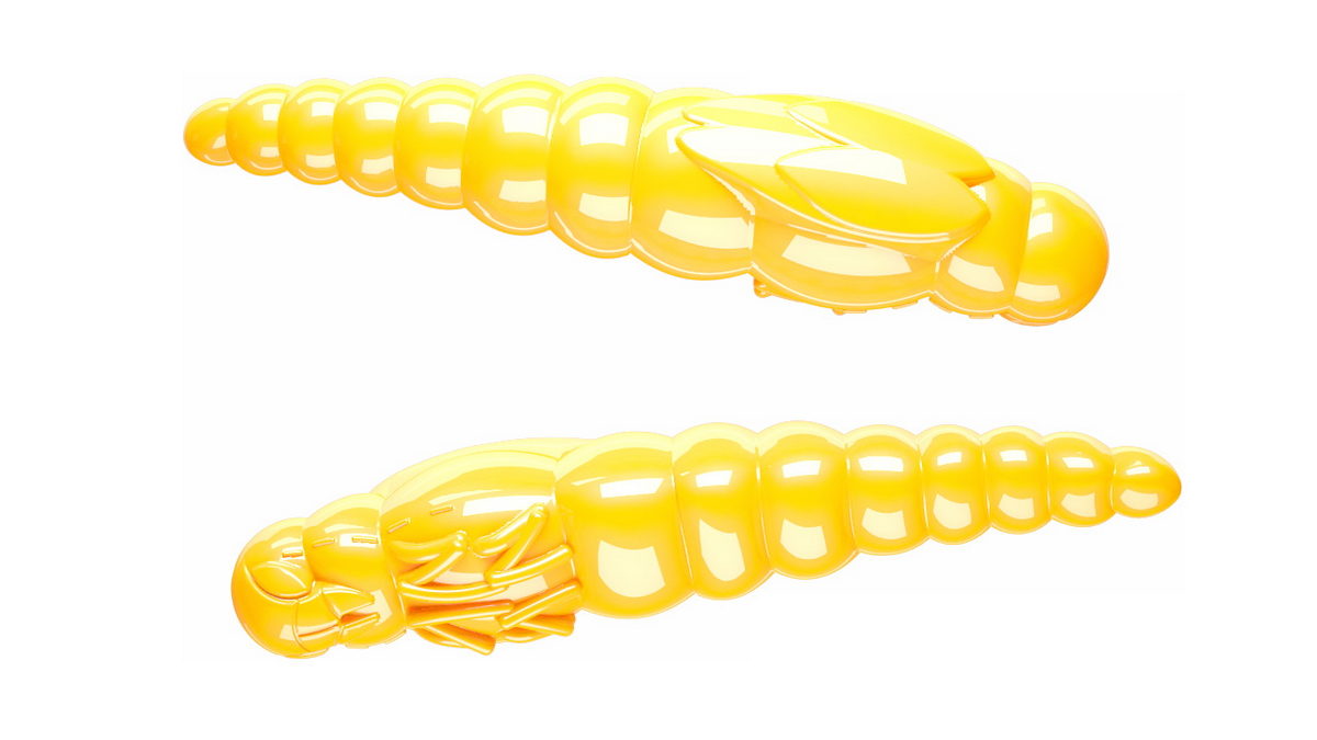 LIBRA LURES Largo Slim 28 Cheese 040-black 15st, Forellenköder, schwimmend und aromatisiert — 2.80 Yellow Krill