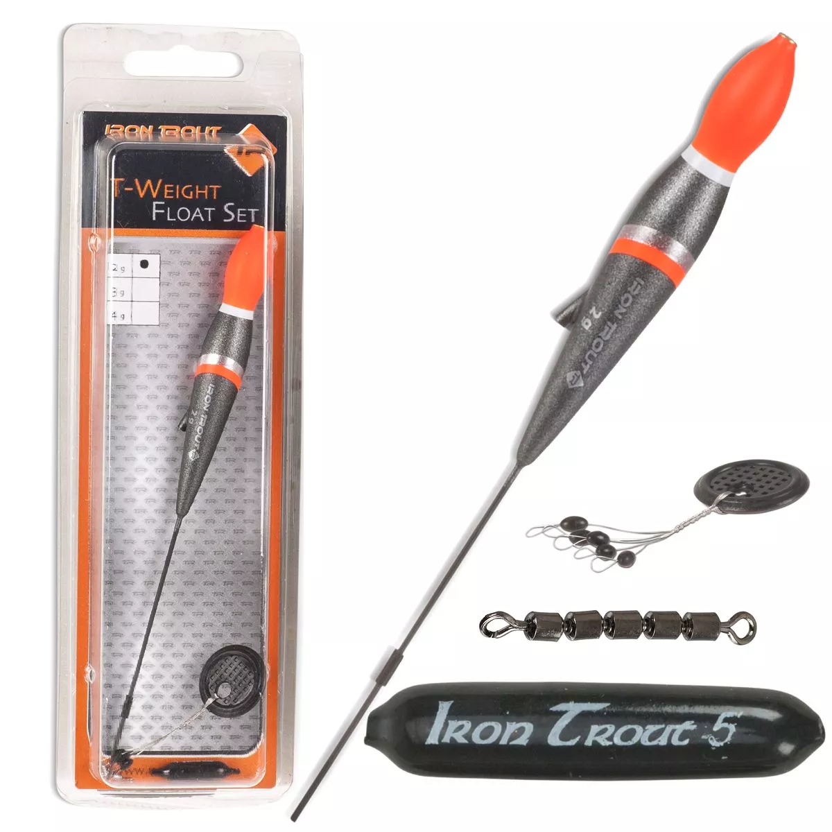 IRON TROUT T-Weight Float-Set