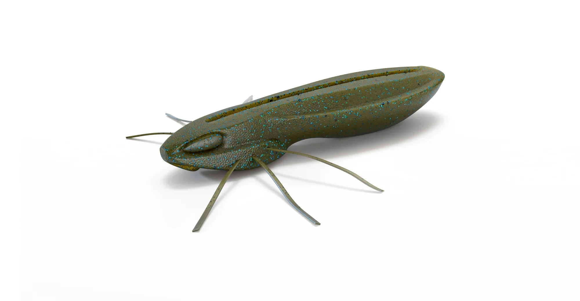 NAYS BG 2.5 Inch C-27 6,4cm 6,4g 5st Gummifische Softbaits — 6.40 C-33
