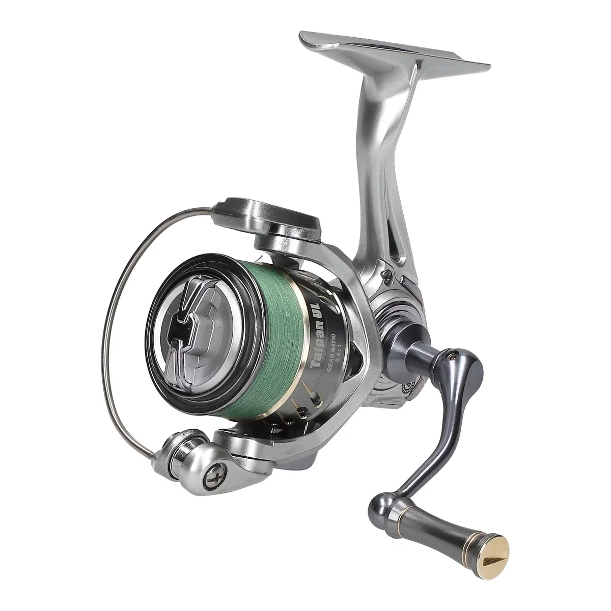 MOSTAL Taipan Ultralight 1.90m 1-5g Combo mit Taipan UL Braid Rolle Seitenansicht
