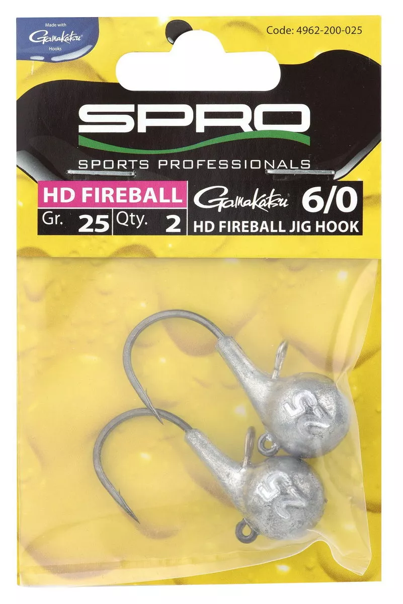 SPRO HD Fireball Jighead 30g 6/0 2st