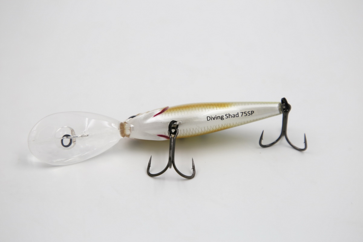 TAIPAN Diving Shad Perch 75mm