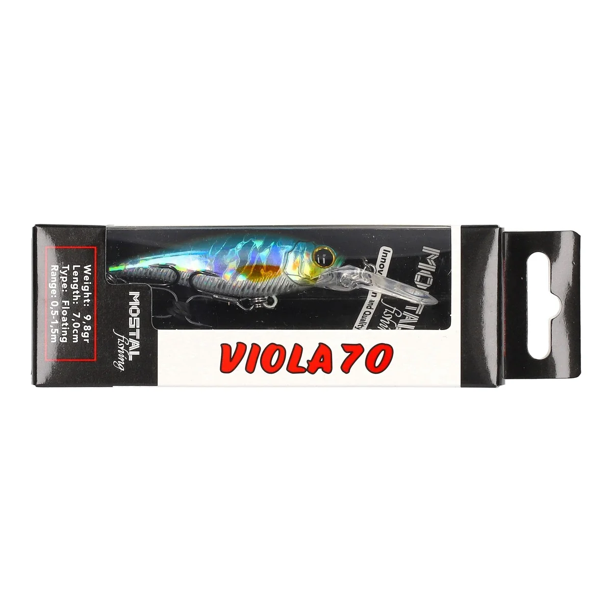 MOSTAL Viola 70 Blue Shiner floating