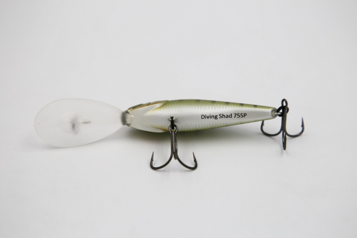 TAIPAN Diving Shad Matte US Perch 75mm