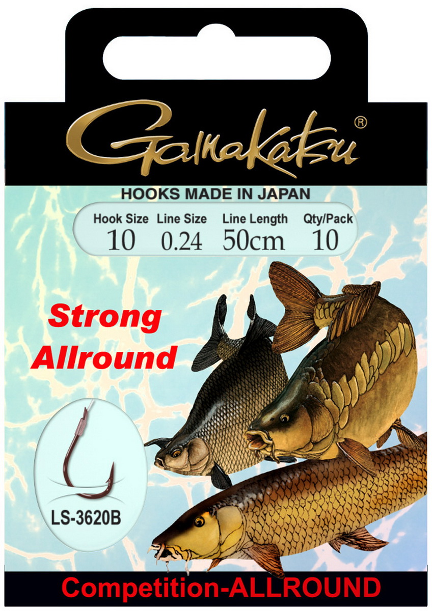 GAMAKATSU G-3620B Allround Strong 50cm 16 0,18mm GAMAKATSU G-3620B Allround Strong 50cm 16 0,18mm