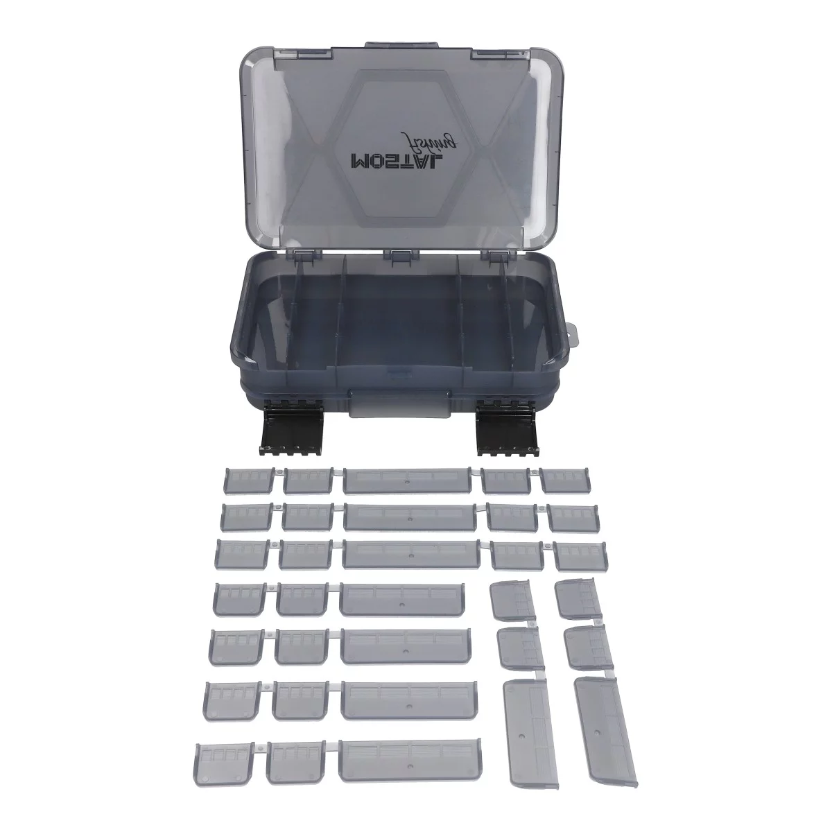 MOSTAL Tackle Box Double Tackle Box Kleinteilebox Doppelseit