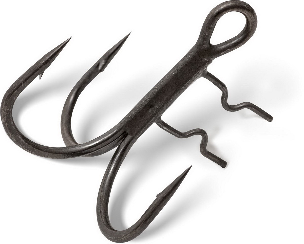 Quantum 6 Claw Treble Hooks mat finish Quantum 6 Claw Treble Hooks mat finish