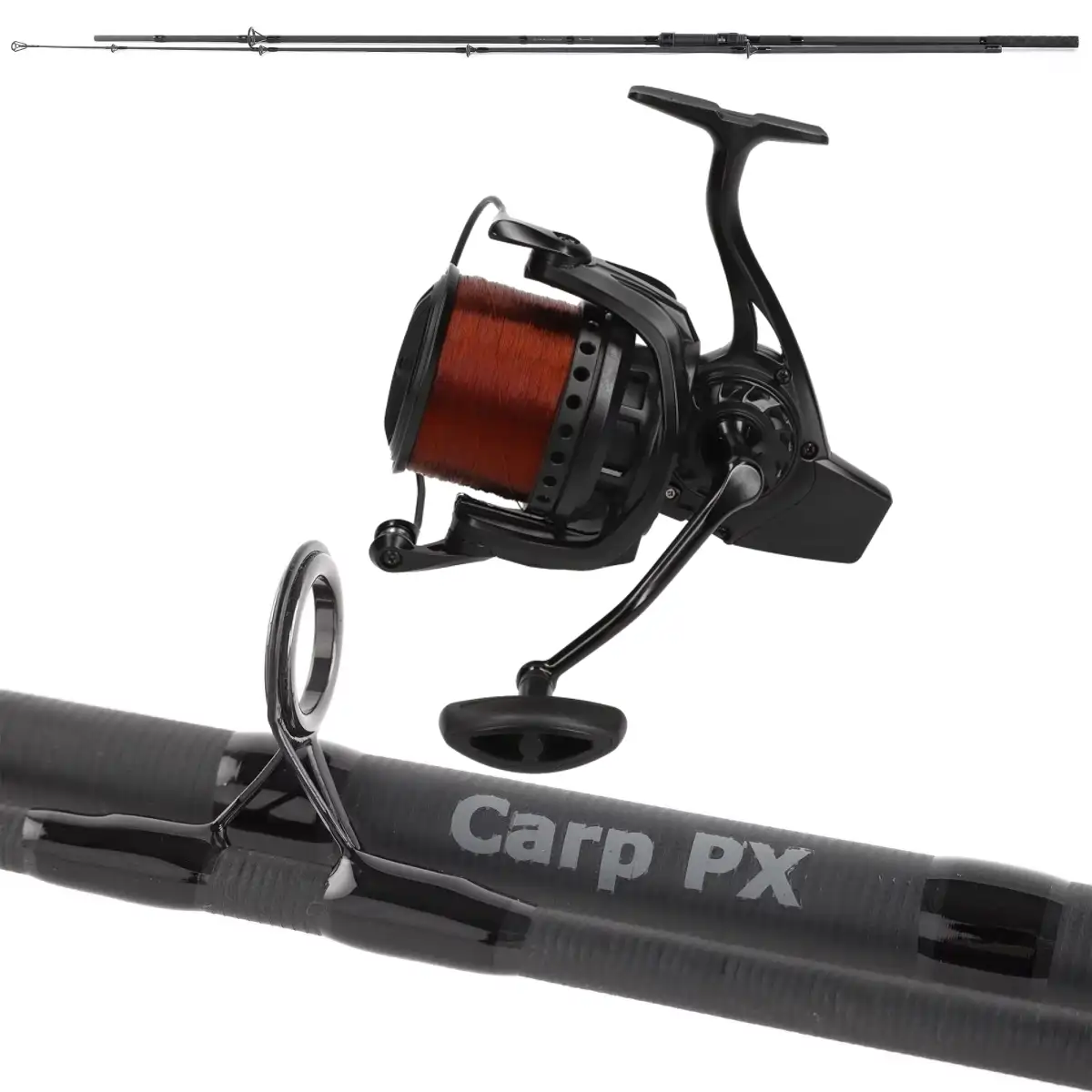 EFT Carp PX 12ft 3.0lb 362 2 sec Combo mit Mostal Big Pit 8000 Mono