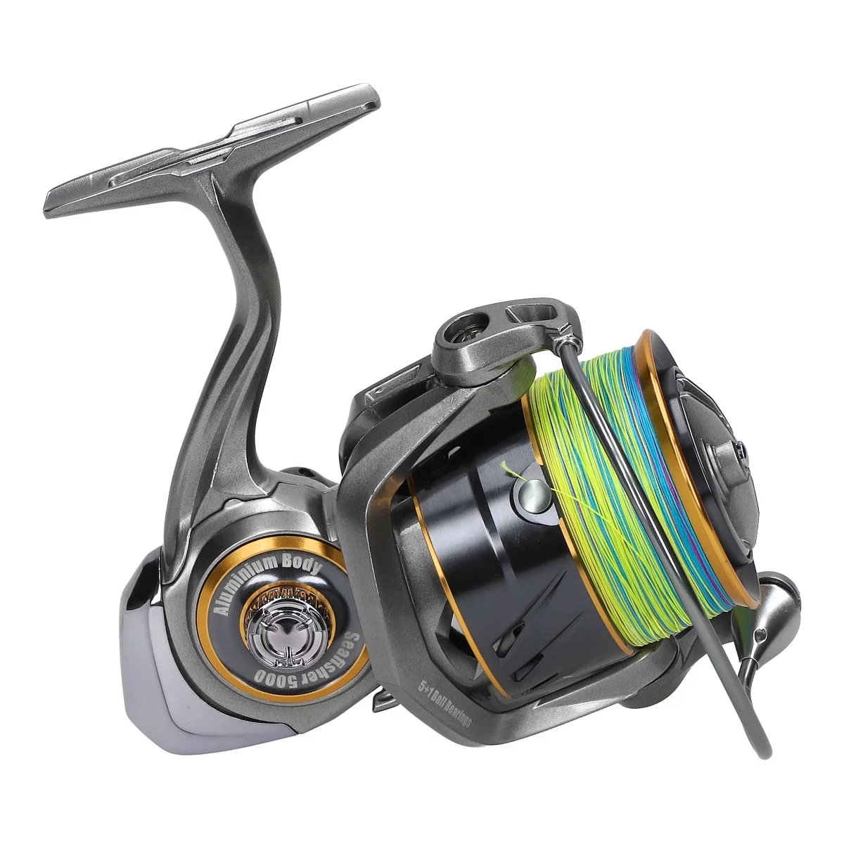 James Cook Sea Jigger 2,40m 4pcs 60-300g Combo mit Seafisher 5000 Braid Rolle Detail