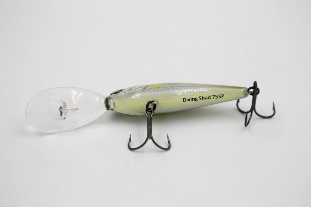 TAIPAN Diving Shad Chrome Ayu 75mm
