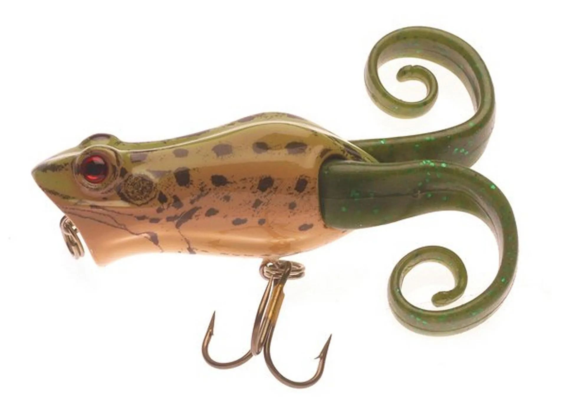 Berkley FPF6PW-LF FRNZ PWR POP FROG LEOPARD FROG Hard Bait