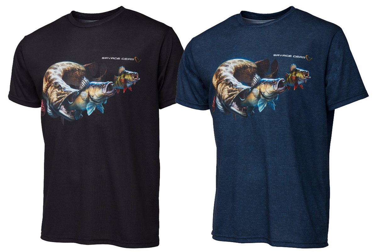 SAVAGE GEAR Cannibal Tee XL Black SAVAGE GEAR Cannibal Tee XL Black