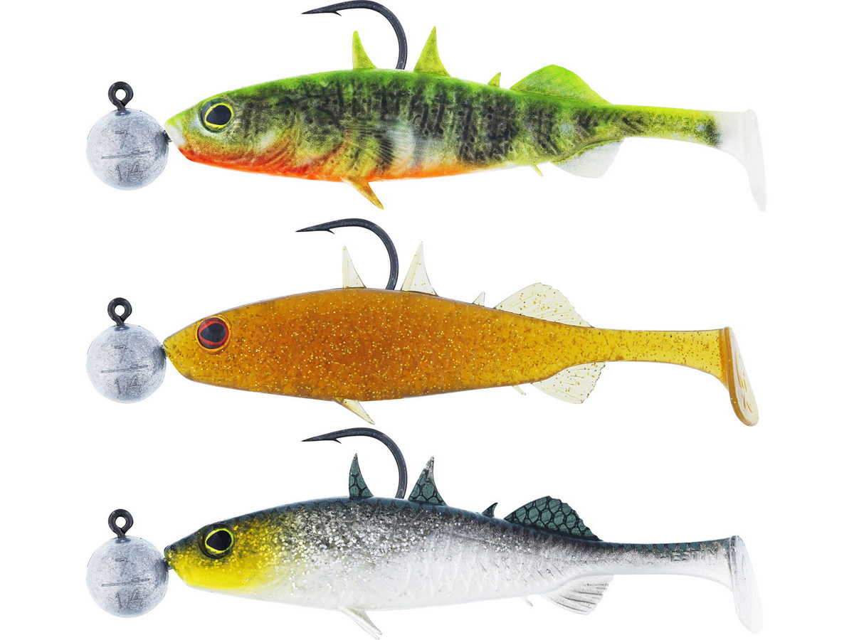 WESTIN Stanley The Stickleback Shadtail R 'N R 5,5cm 5g 2/0 Dark Wa
