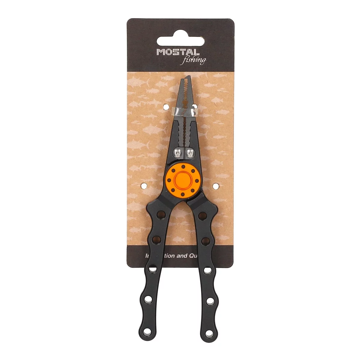 MOSTAL Aluminium Fishing Pliers 6,5" Angelzange Multifunktion