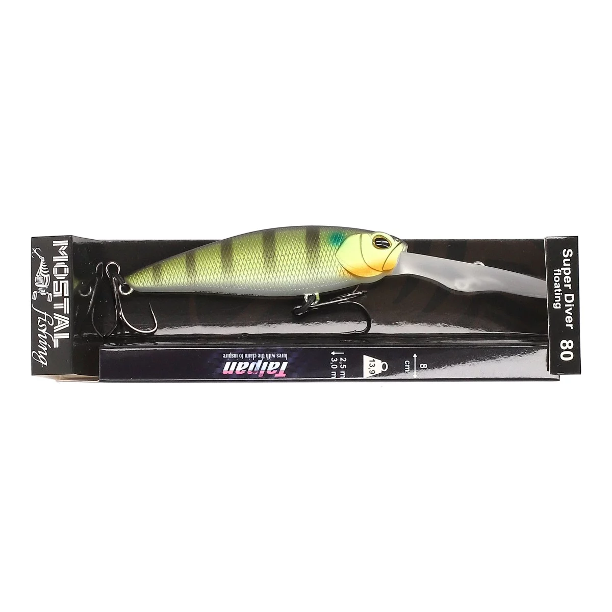 TAIPAN Super Diver Matte US Perch 80mm