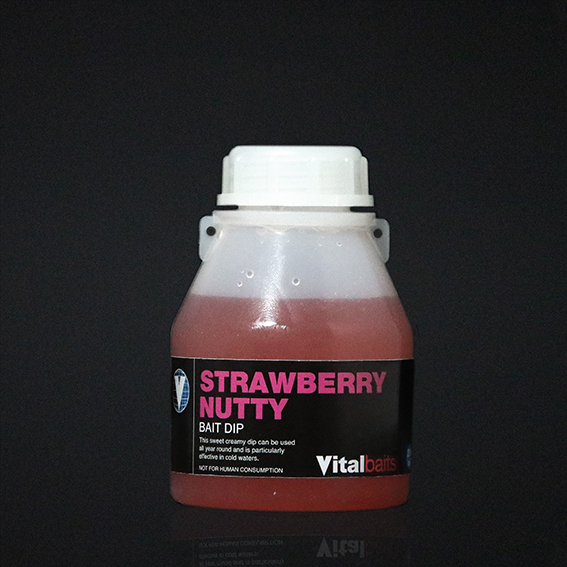 VITALBAITS Dip STRAWBERRY NUTTY 250 ml VITALBAITS Dip STRAWBERRY NUTTY 250 ml