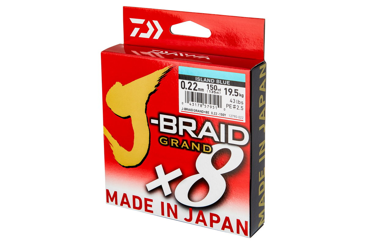 Daiwa J-Braid Grand X8 Geflochtene Schnur