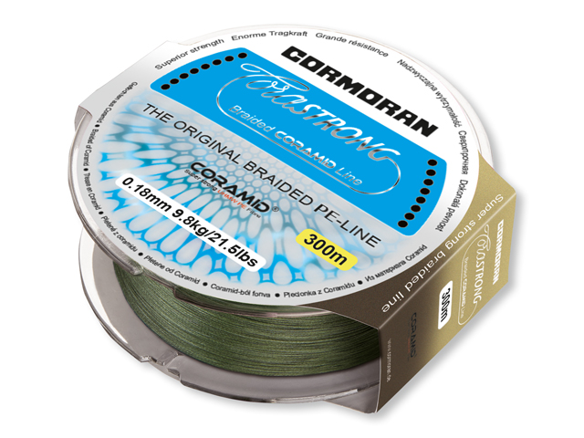 CORMORAN CoraStrong Braid grün 0.23mm 13.50kg 135m CORMORAN CoraStrong Braid grün 0.23mm 13.50kg 135m