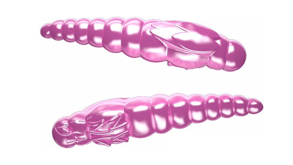 LIBRA LURES Largo Slim 28 Cheese 040-black 15st, Forellenköder, schwimmend und aromatisiert — 2.80 Pink Pearl Krill