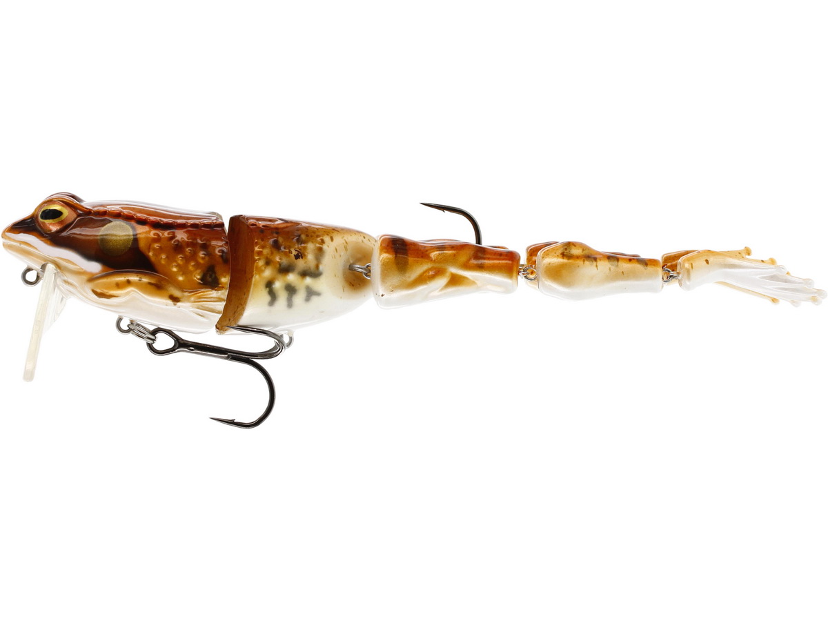 WESTIN Freddy the Frog Wakebait 9cm/18,5cm 46g Floating Brown Frog WESTIN Freddy the Frog Wakebait 9cm/18,5cm 46g Floating Brown Frog