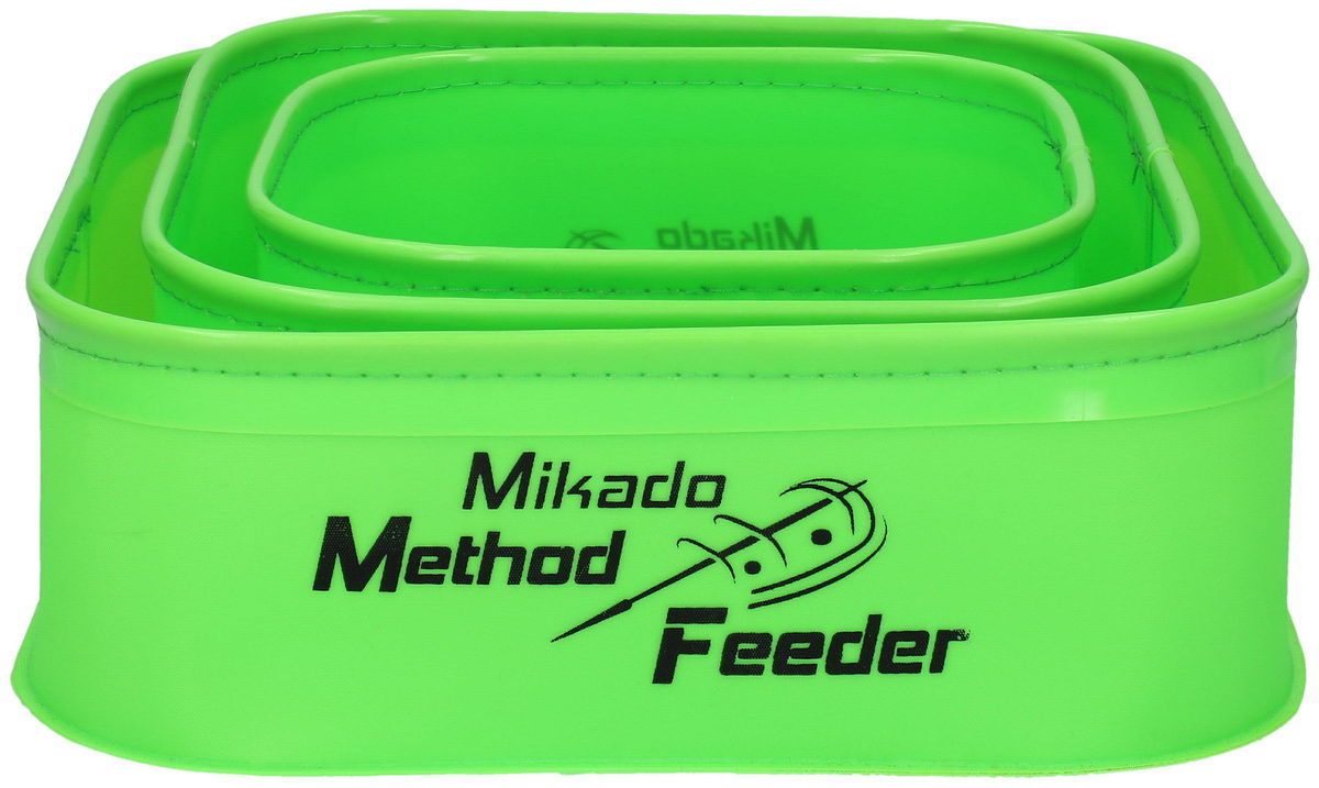 MIKADO Eva-Tasche - Method Feeder 007 Set - (18x18x8cm)1Szt.+(22x22 MIKADO Eva-Tasche - Method Feeder 007 Set - (18x18x8cm)1Szt.+(22x22