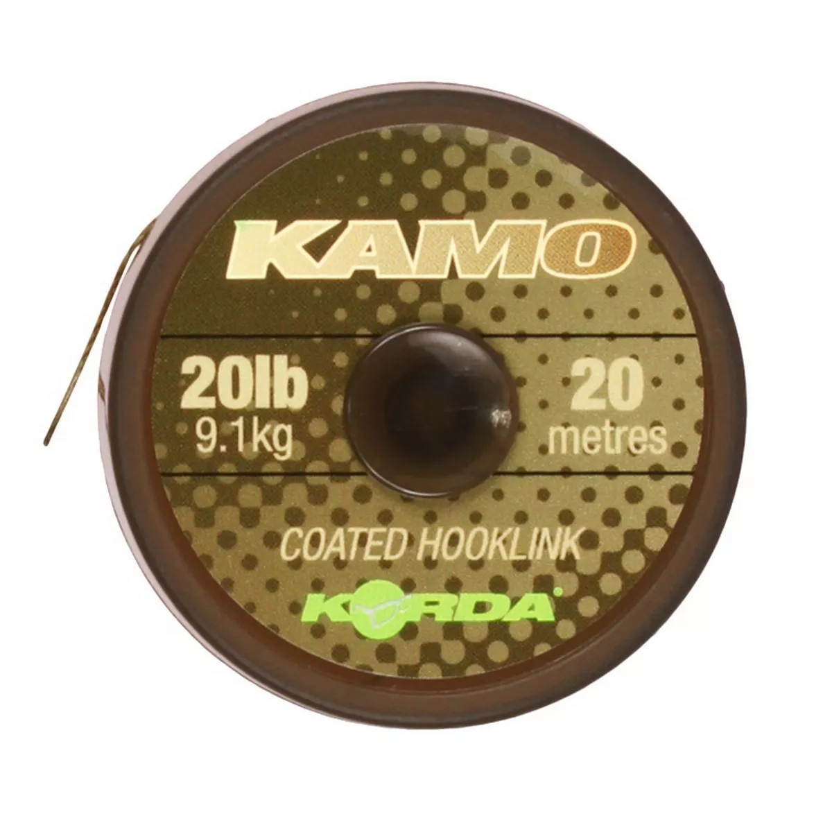KORDA Kamo coated Hooklink 20lb 20m