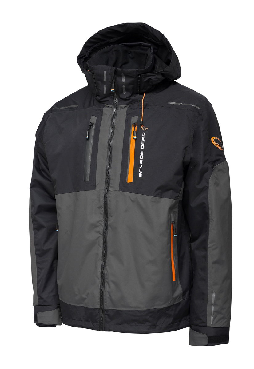 SAVAGE-GEAR WP Performance Jacket S Black Ink/Grey SAVAGE-GEAR WP Performance Jacket S Black Ink/Grey