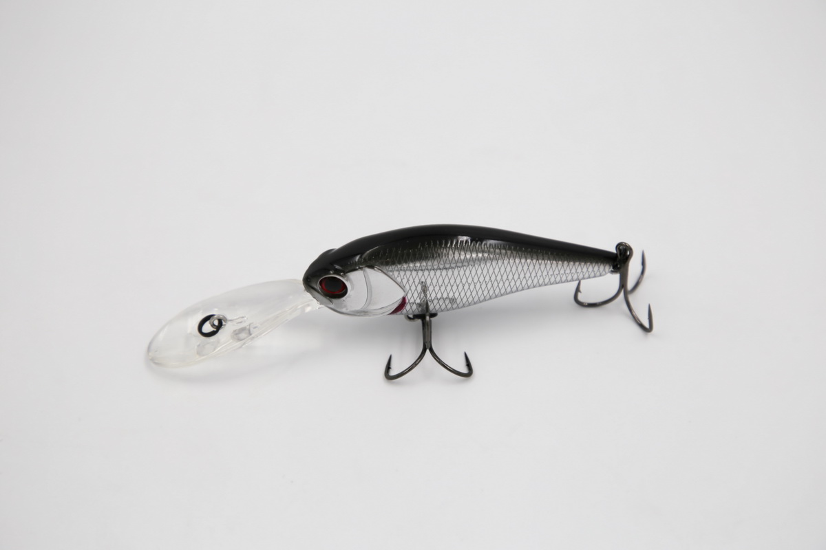 TAIPAN Diving Shad Chrome Black 75mm