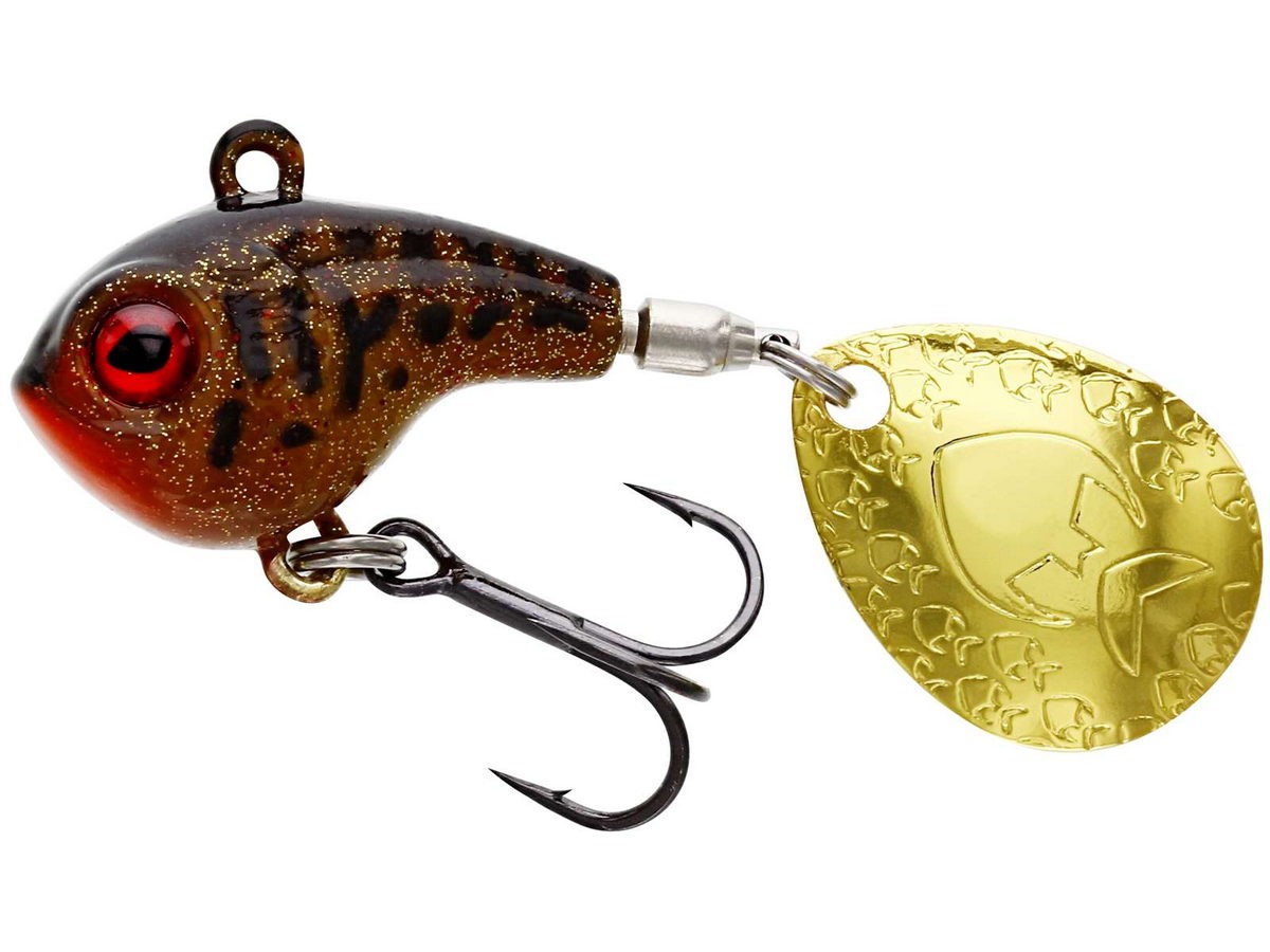 WESTIN Dropbite Spin Tail Jig 2,6cm 8g Motoroil Burbot WESTIN Dropbite Spin Tail Jig 2,6cm 8g Motoroil Burbot