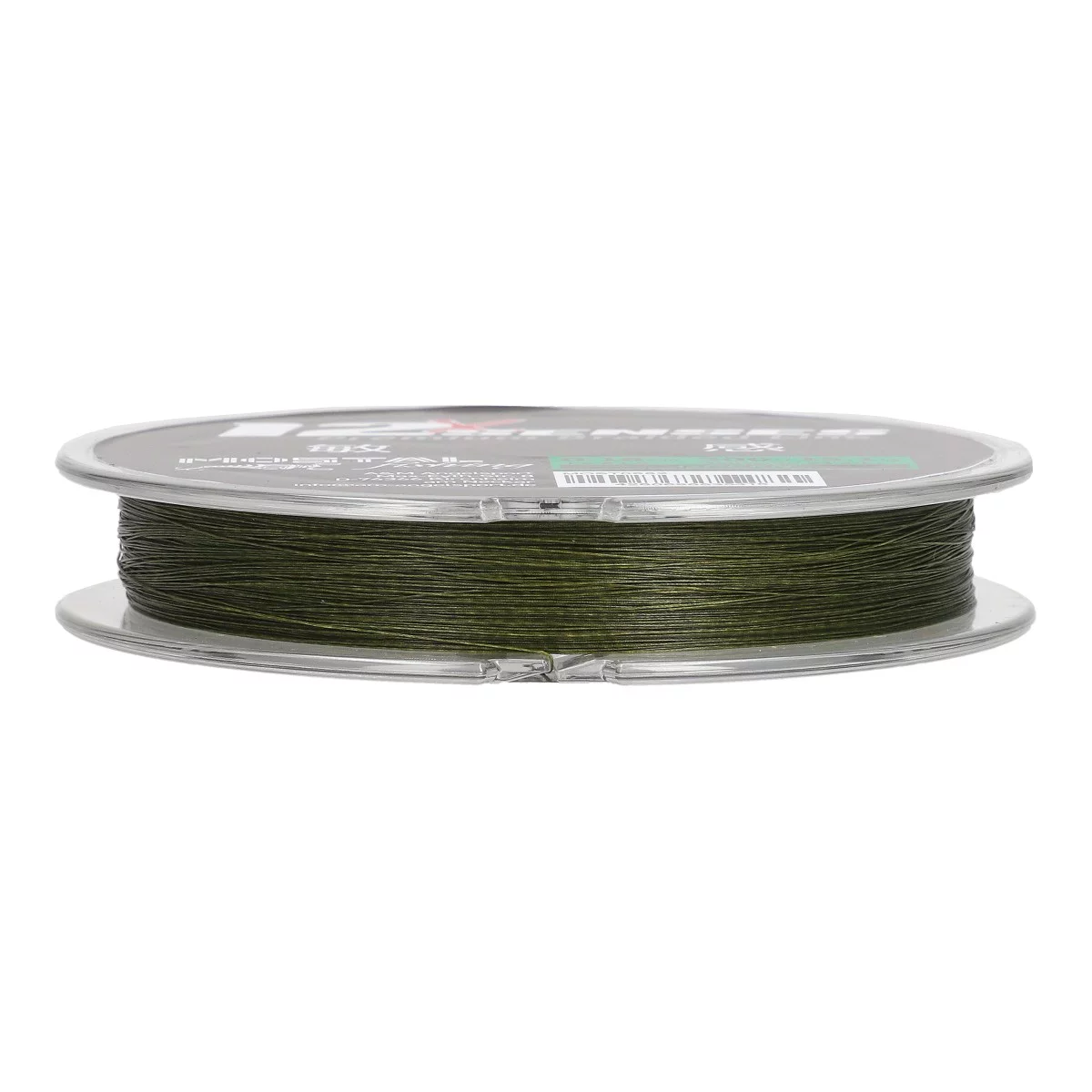 MOSTAL 12X Senses Premium Braid 0.12mm 300m green 9.80kg geflochtene Angelschnur