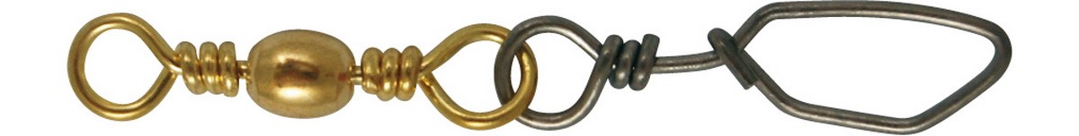 SPRO Barrel Swivel+Norway-Snap 10 15kg 7St. SPRO Barrel Swivel+Norway-Snap 10 15kg 7St.