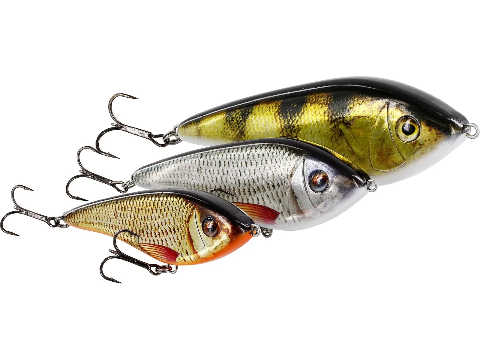 Swim Glidebait 10cm 31g Low Floating 3D Golden Perch – Ansicht 4